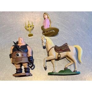 Lot of Disney “Tangled” figures‎
